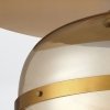 Minimalistyczna lampa sufitowa plafon szklana kula antyczny mosiądz vintage Nottingham QN-NOTTINGHAM-F-L-AB